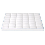 Giselle Bedding 1500GSM Bamboo Pillowtop Mattress Topper 10cm Thick Pad for Back Pain Relief, High TOPPER-BAM-10-K