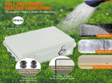 Outdoor Electrical Junction Box, 300 x 200 x 180 mm, ABS Plastic Electrical Enclosure Box with V952-SLJXHABS12X86XOWLV0