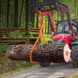 Log Skidding 81.3cm 2 Claw Log Lifting Heavy Duty Rotating Steel Lumber Skidding V952-YMQZQ32YC2ZK2CS2WV0