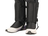 Waterproof Hiking Gaiters Black - 3 Layer Nylon Leg and Boot Covers with Adjustable Buckles for V888-ELOSUNG57061-2