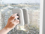 Magnetic Window Cleaner Double Sided,Large Handle Double Sided High Sturdy Plastic Window Cleaning V1366-AZ2-W-24219