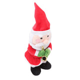 Electric Music Christmas Toy Doll 8 Songs Continuous Play Dancing Singing Glowing Swinging Plush Toy V1294-YM0718-3115220091911