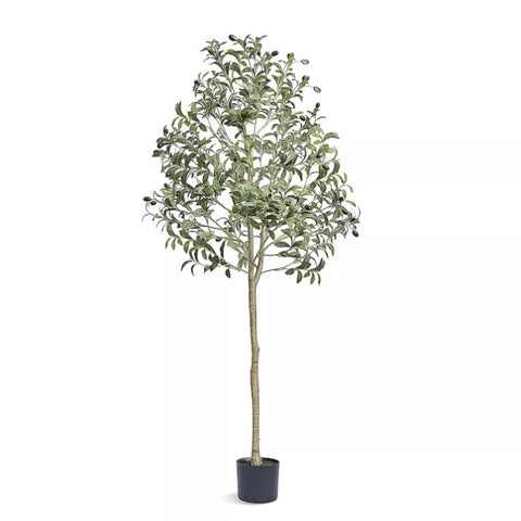 150cm Artificial Olive Tree Green Natural Tall Faux Lifelike V63-931361