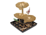 Tabletop Fountain Small Circulating Water Ornaments Indoor Waterfall for Office and Living Room AU V1294-YM0626-3115220163113