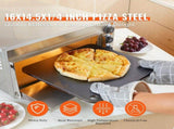 Pizza Steel 16"x14.5"x1/4" Pre-Seasoned Carbon Steel Pizza Baking Stone V952-FXPSPSGB1614O1YE3V0