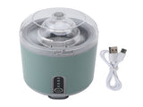 Electric Golden Egg Maker 1200mAh Rechargeable Automatic Egg Yolk White Mixer with Transparent PC V1294-YM0901-3118240109412