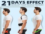 Posture Corrector, Back Brace for Men Women, New Version Lumbar Support for Posture Improving V1370-AZ4-18561