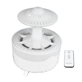 Mini Mushroom Simulate Raindrops Aroma with Colorful Light Remote Control Desktop V1294-YM0901-3113230315711