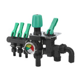 Agricultural Pesticide Sprayer with Shut Off Valve Pressure Gauge 3 Way Garden Hose V1294-YM0901-3111230162411