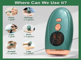 Pink Permanent IPL Hair Removal for Women & Men Advanced Ice Cooling Tech for Painless Treatment V1268-MZ000154