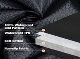 Active Pets Black Car Rear Seat Cover for Dogs, Durable Waterproof & Scratch Resistant Vehicle V1192-AZ-W-6454