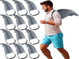 12 Pcs Halloween Shark Fin Costume Accessory Gray Props Easy to Wear Accessories for Adults V1259-DP01-A-664