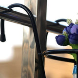Hanging Railing Iron Planter Baskets Flower Pot Holder Hanger Metal Fence Rail for Patio Balcony V1294-YM0715-10326825