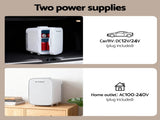 Glacio Mini Fridge Portable 13L White Electric Cooler Warmer 12V 220V PFN-B-13-WH