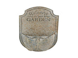 Welcome to Our Garden Wall Planter 23x36cm V637-11058PLN