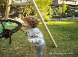 Lifespan Kids Oakley Swing Set with 1.2m Spidey Web Swing V572-PEOAKLEYSET120