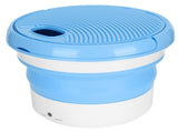 7L Portable Washing Machine Mini Foldable Washing Machine Portable Laundry Washer BlueUK Plug V1294-YM0901-3113210037913