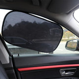 4PCS Car Window Sunshade, Static Cling PVC Side Window Shade for UV Protection and Temperature V1192-AZ-W-21779