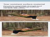 Blue Outdoor Camping Hammock with Mosquito Net, Anti-Tip Nylon Fabric, Single/Double Person V888-ELOSUNG12296