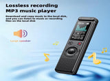 Voice Recorder - Dictaphone - Rechargeable - Portable - Clear Sound - Meetings, Interviews - 64 GB V1188-MS-313-0818