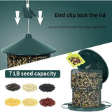 Hanging Metal Bird Feeder Mesh Tube Green V1189-WXF-521-0097