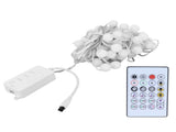 5V RGB Light String IP65 10m WIFI Intelligent Decorative Lamp with 24Key Remote Control V1294-YM0901-3119210062211