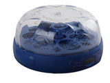 Egg Incubator 6 Eggs 15W Blue with Automatic Turner Egg Candler Display Temperature Control Poultry V1294-YM0901-3111230303813