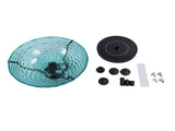 Hanging Solar Bird Bath Fountain Set 9.3in Diameter Bird Bath Bowl with Solar Powered Pump for V1294-YM0901-3111240295212