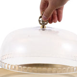 Stainless Steel Cake Stand with Cover for Cake Shop Party Decoration V1370-AZ4-15354