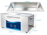 30L Digital Ultrasonic Cleaner Jewelry Ultra Sonic Bath Degas Parts Cleaning V238-SUPDZ-32577203339344