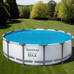 Bestway Pool Cover Solar Fits 4.17m Round Above Ground Swimming Pool Blanket BW-PC-R-457-58252