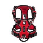 True Love No Pull Explosion Proof Dog Harness - Red, M ZAP-TLH56512-48