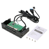 Sunshine-tipway STW 5.25" Internal Card Reader Media Multi-Function Dashboard PC Front Panel Type-C V1369-AZ3-W-16454