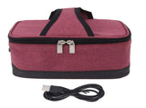 Portable Electric Lunch Box Food Heater USB Constant Heating Insulation Bag Heated Lunch Box Bag V1294-YM0703-3113230101911