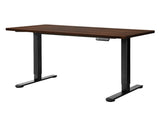 Levede Motorised Standing Desk Adjustable 140cm Walnut 1000x 1MM DH4948-140D-BKWA