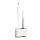 3 In 1 Toilet Brush and Plunger Set with Vented Holder, Heavy Duty Wall Mounted Bathroom Cleaning V1189-LC-LY-00152