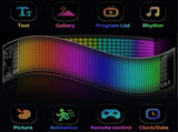LED Flexible Display APP BT Car Advertising Full Color Intelligent Vehicle Sticker Soft V1294-YM0901-L6717-3