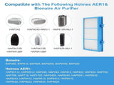 6 Pack AER1 ilter or Holmes AER1 Series, HAP30AT Total Air HEPA Type ilter or V1259-DP01-F-424