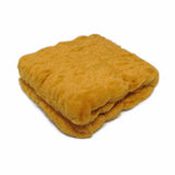 Meadow Soft Faux Fur Throw Rug 127 x 152 cm Mustard V442-ATX-THROW-MEADOW-MUSTARD-RE