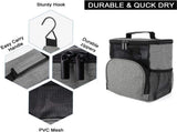 Mesh Shower Caddy Tote Bag, Portable Toiletry Bag Bath Organizer for College Dorms, Gym, Camp, Women V1258-DP02-C-628