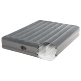 Intex Queen Dura-Beam Prestige Gray Airbed with Fastfill USB Pump 64114