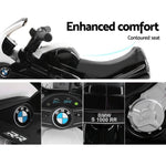 Kids Electric Ride On Car Police Motorcycle Motorbike BMW Licensed S1000RR Black RCAR-S1000RR-BK