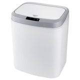 White Color Smart Sensing Trash Can 16L Capacity Infrared Automatic Motion Sensor Bathroom Trash Can V1294-YM0901-210608DN04-1
