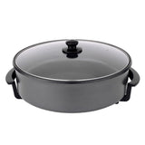 Non-Stick Electric Fry Pan 38cm Diameter, 240C Max - Dark Grey V196-EFP110