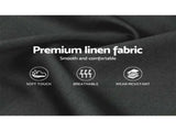 Artiss Bed Frame King Size Gas Lift Charcoal ISSA BFRAME-E-ISSA-K-CHAR-AB