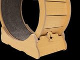 Cat Running Wheel w/ Carpet Runway Cat Exercise Wheel for Fitness Cat Treadmill V63-841891