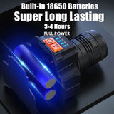 USB Rechargeable Black T6 LED Headlamp with Motion Sensor for Outdoor Camping and Fishing V178-59155