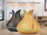 Light Wood Aroma Humidifier, Ultrasonic Air Mist Diffuser V1263-JX-3778