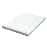 Giselle Bedding Memory Foam Mattress Topper Cool Gel Bed Mat Bamboo 10cm King MATTRESS-TOP-C-GEL-10-K