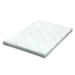 Giselle Bedding Memory Foam Mattress Topper Cool Gel Bed Mat Bamboo 10cm Single MATTRESS-TOP-C-GEL-10-S